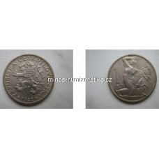 1 Kčs 1922 RL Koruna 1Kč